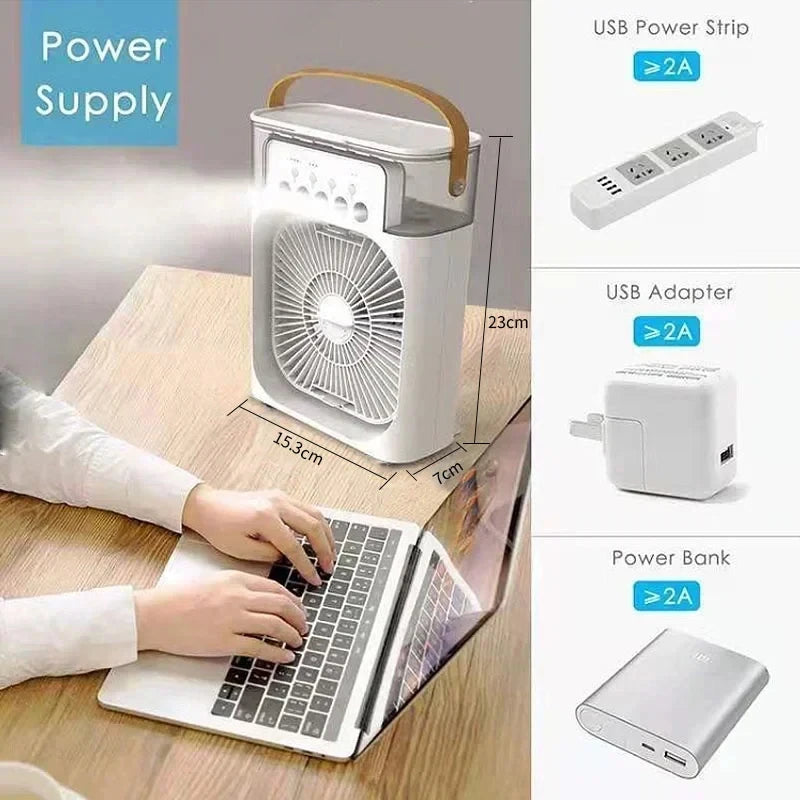 Portable Mini Air Cooler Fan
