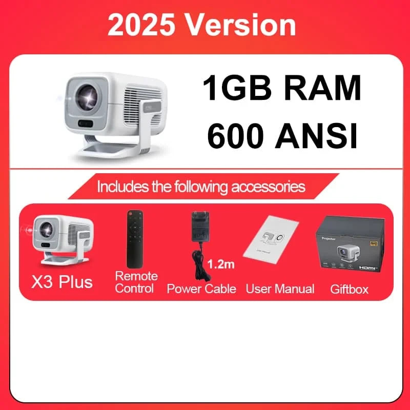 Mini Portable HD Home Theater Projector